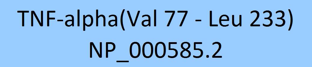 TNF-alpha Structure